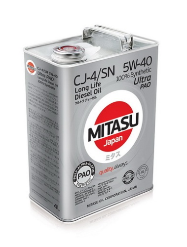 MITASU ULTRA DIESEL LL PAO CJ-4/SN 5W40
